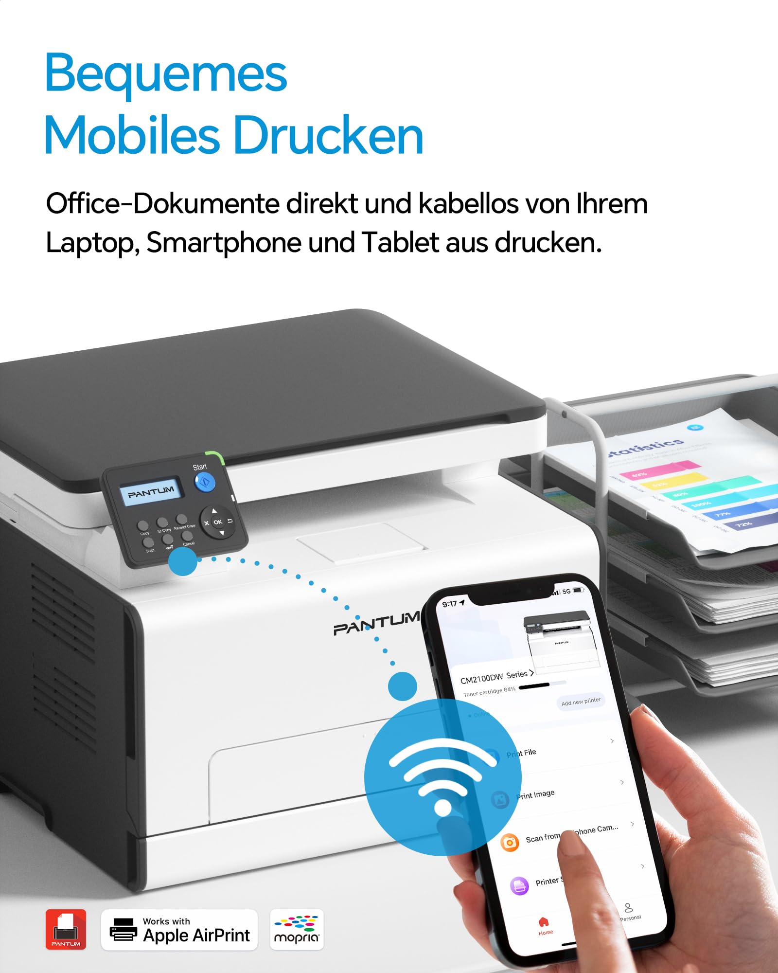 pantum-cm2100dw-3-in-1-farblaser-multifunktionsger-t-drucken-scannen-kopieren-wl image 3