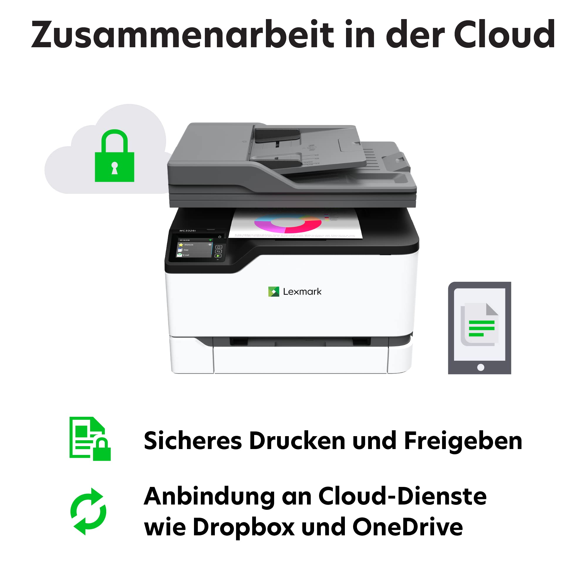 lexmark-mc3326i-3-in-1-farblaser-multifunktionsger-t-mit-wlan-duplex-und-touchsc image 3