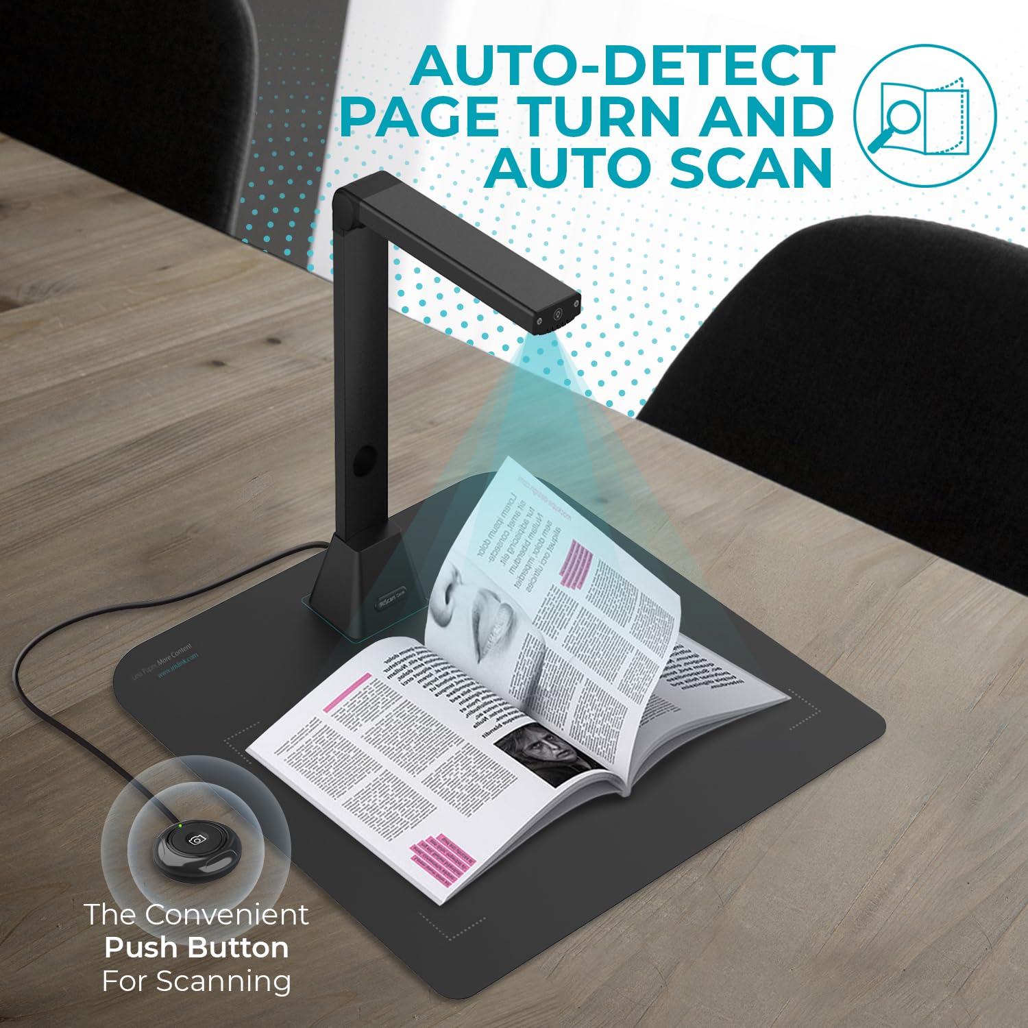 iriscan-desk-v5pro-profi-buchscanner-a3-12mp-kamera-mit-led image 4