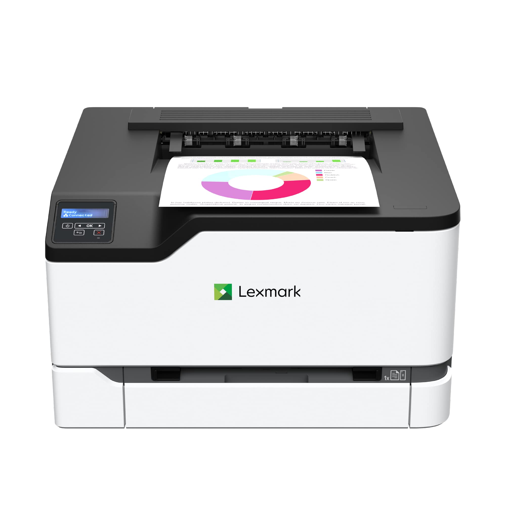 lexmark-c3224dw-farblaserdrucker-wlan-lan-usb-22-s-min-automatischer-duplexdruck image 1