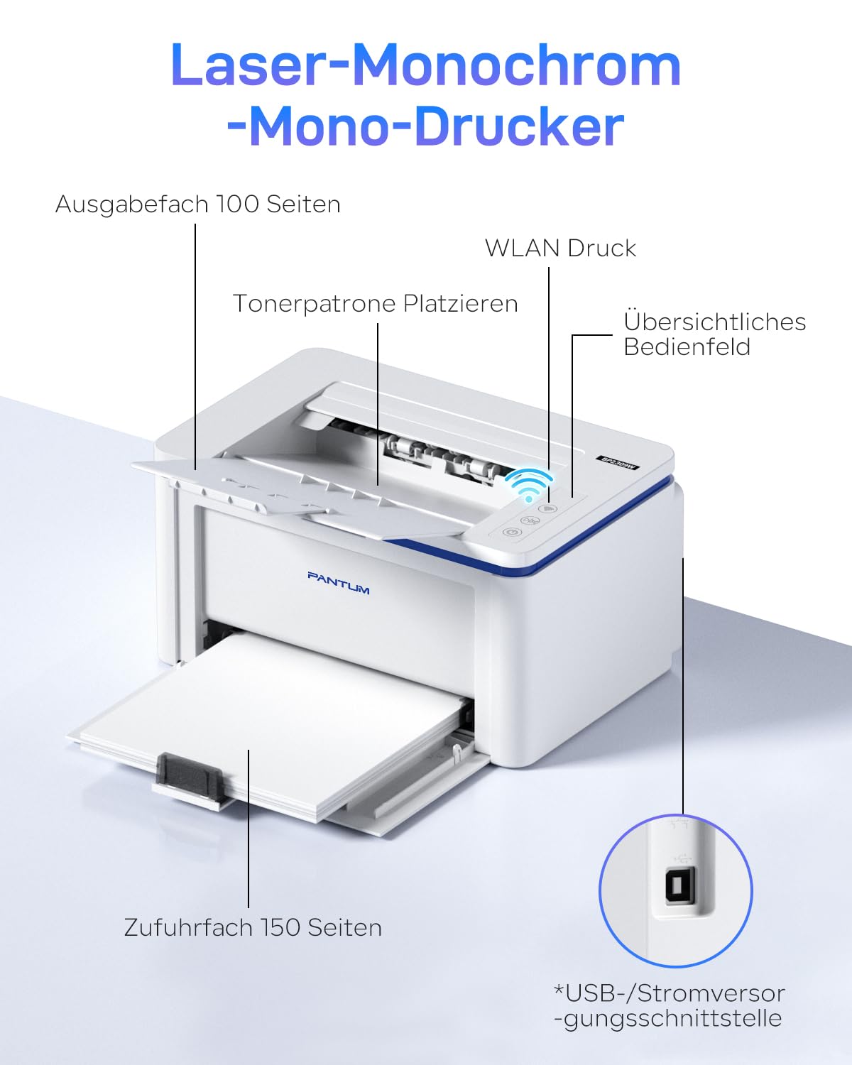pantum-bp2309w-laserdrucker-wlan-schwarz-wei-20-ppm image 5