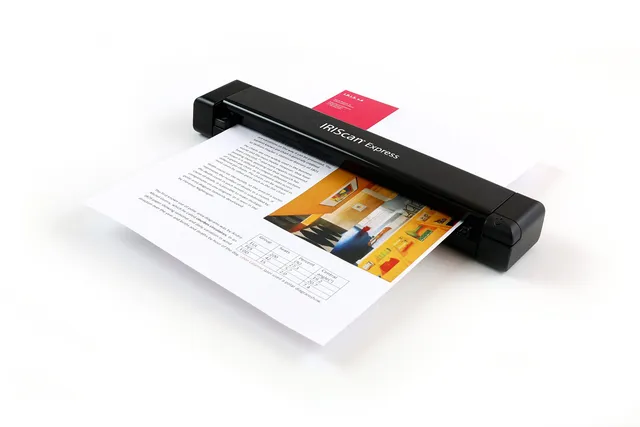 iriscan-express-4-mobiler-simplex-dokumentenscanner-8-ppm-usb-a4-ocr-nach-pdf-wo image 1