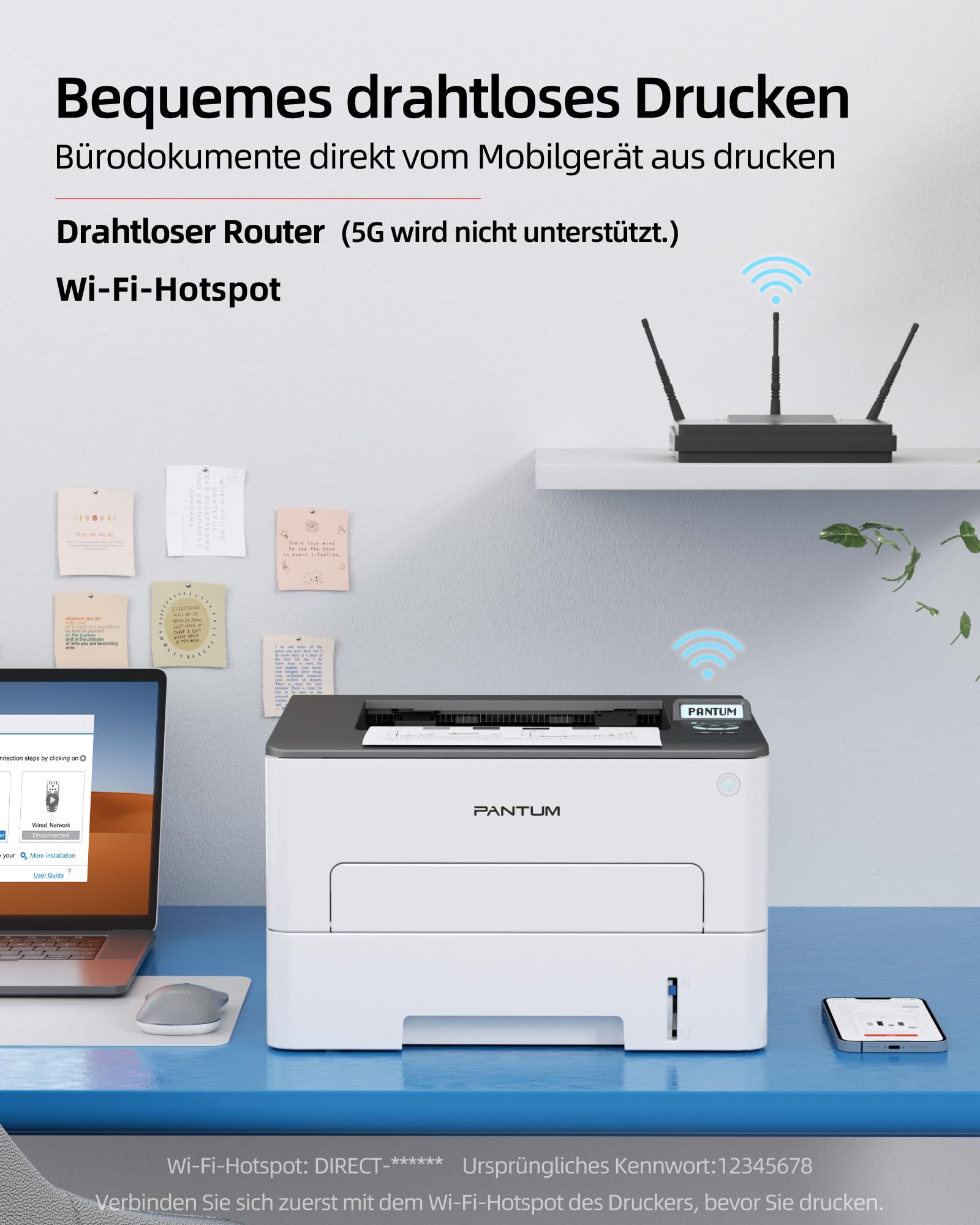 pantum-p3018dw-schwarz-wei-laserdrucker-wlan-duplex-30-ppm image 4