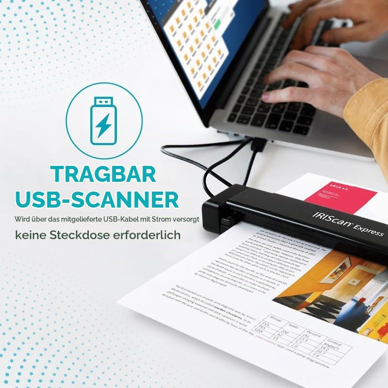 iriscan-express-4-mobiler-simplex-dokumentenscanner-8-ppm-usb-a4-ocr-nach-pdf-wo image 5