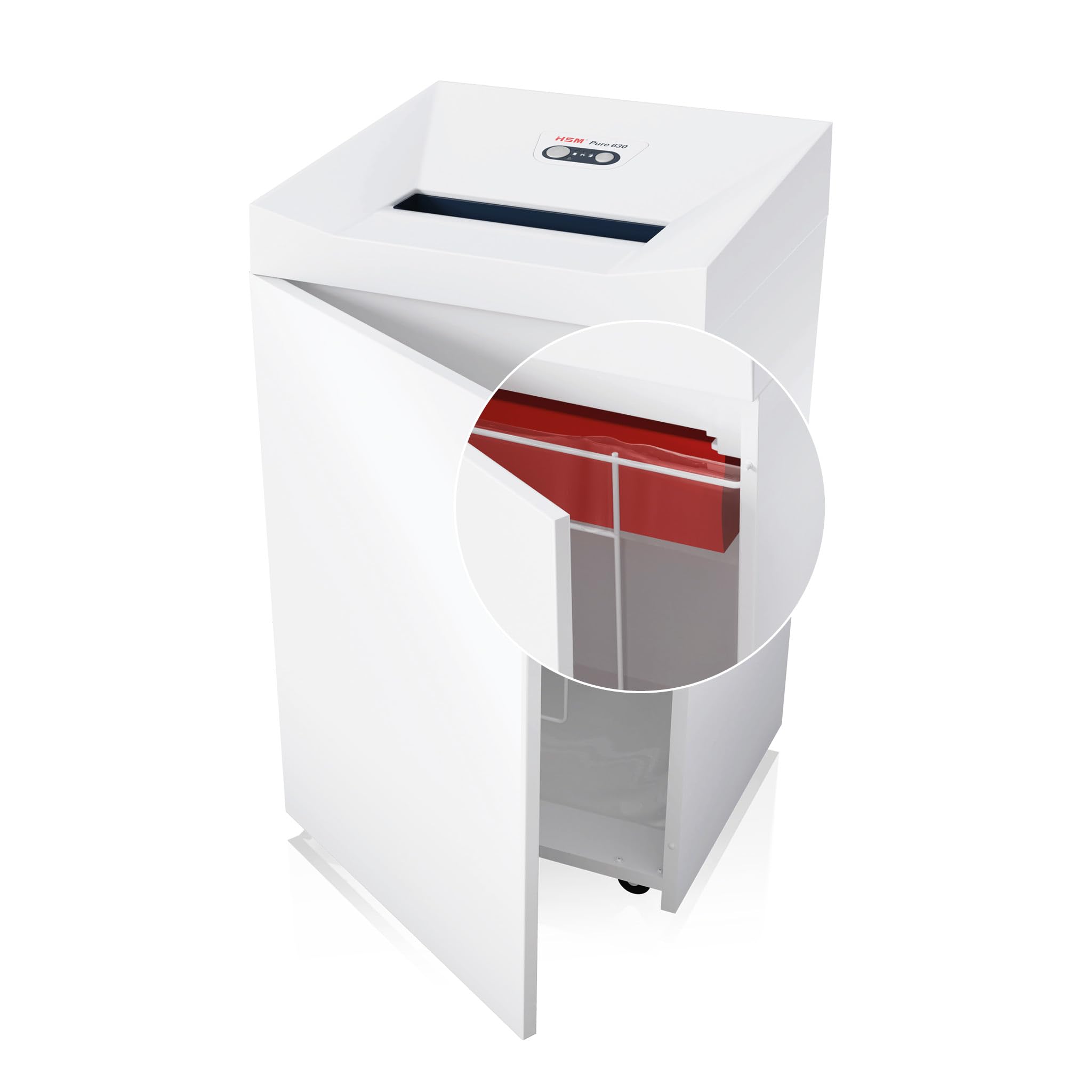 hsm-pure-630-aktenvernichter-partikelschnitt-4-5-x-30-mm-22-blatt-130-liter image 6