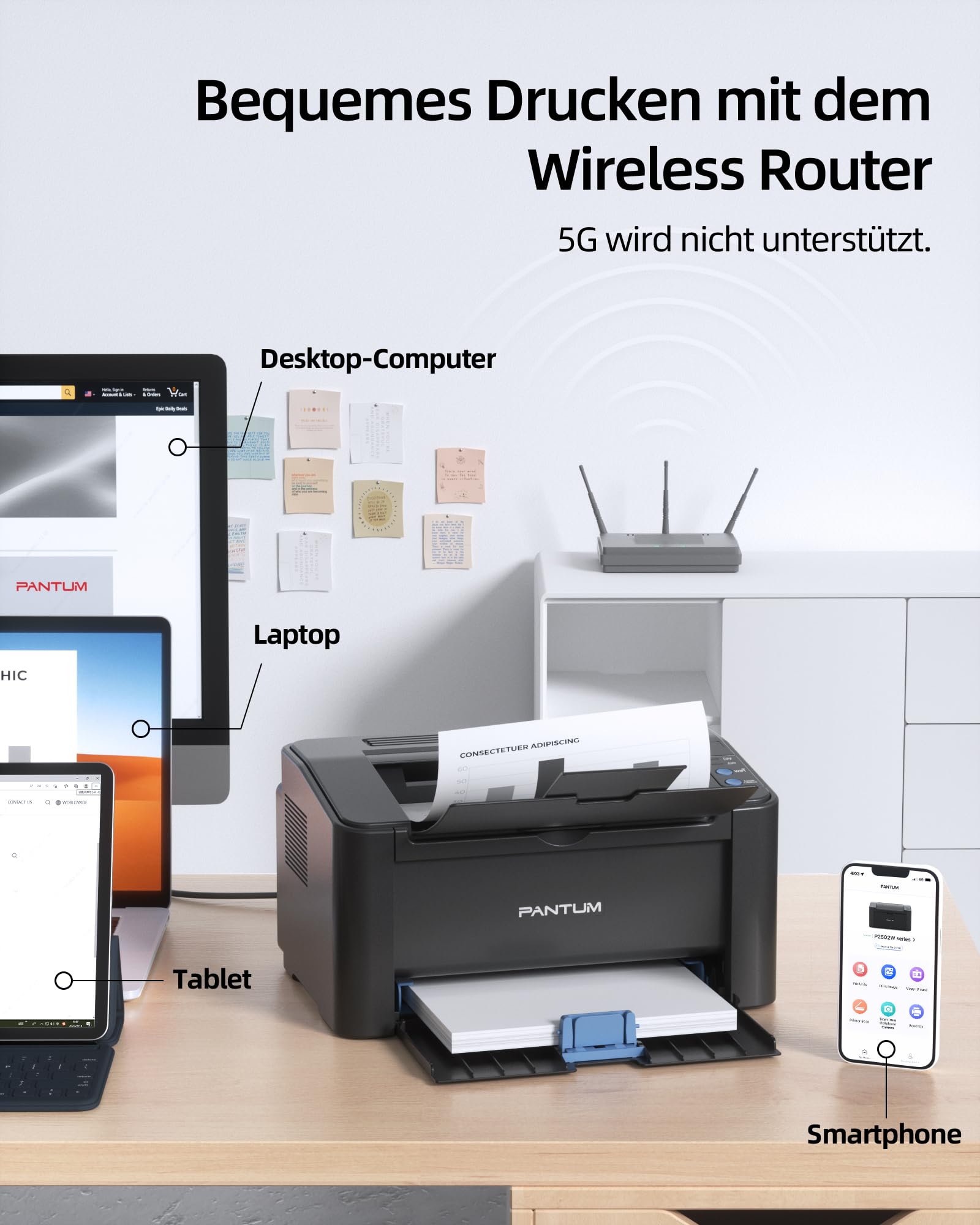 pantum-p2502w-laserdrucker-wlan-schwarz-wei-a4 image 3